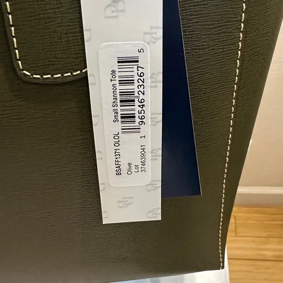 Dooney & Bourke Olive Tote Bag - Picture 4 of 11